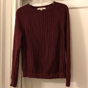 Maroon Loft Sweater